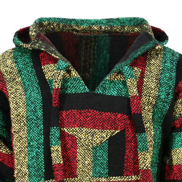 rastafarian coloured mexican baja
