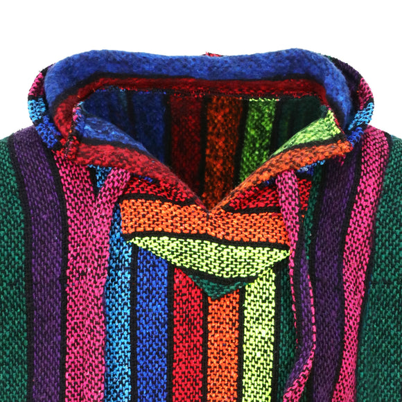 Purity Style Rainbow Hoodie Close up