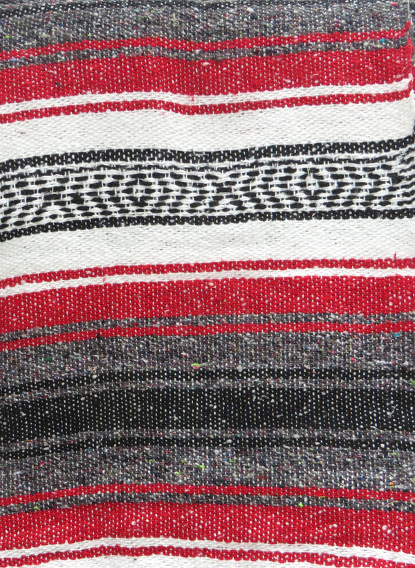 Red mexican blanket