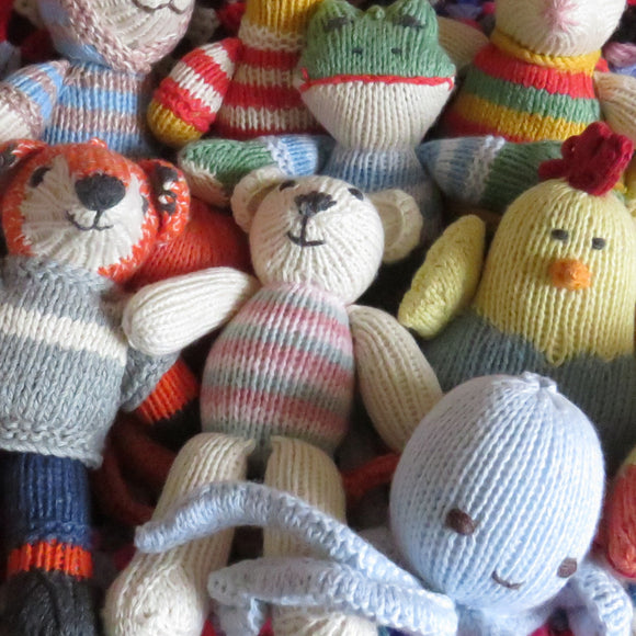 Organic cotton soft toys