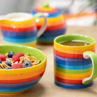 Rainbow Ceramic Tableware