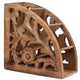 Mango wood remote control holder