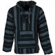 Dark Stripe Mexican Baja Hoodie