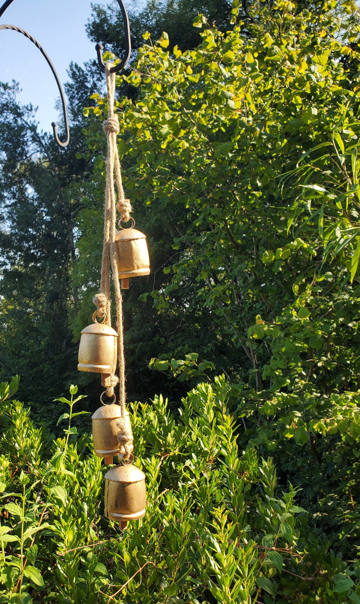 House Bell Rope Set of 4 Large Bells on a Rope – Purity