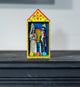 Bride and groom  'day of the dead' retablo wedding figurine