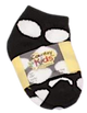 black baby organic spotty socks