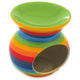 Rainbow Striped Essential Oil burner/wax melt/wax tarts melter