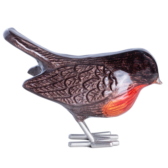 Metal Robin Ornament for garden or home