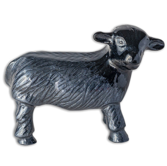 Black Sheep Metal Figurine