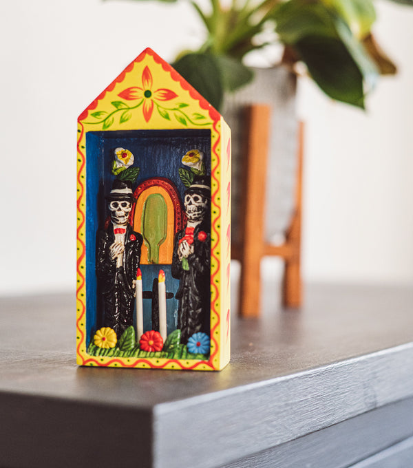 2 grooms retablo gay wedding present idea