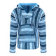 bright blue hoodie