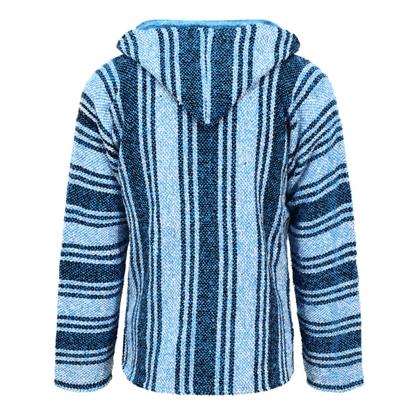 back of blue baja