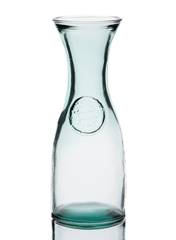 Authentic Recycled Glass Carafe