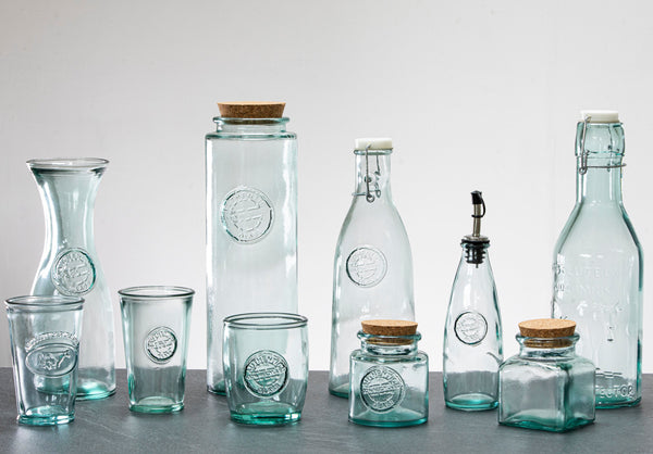 Recycled glass collection
