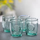Empty Authentic Recycled Glass Tumblers