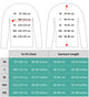 Sizing guide for baja hoodies