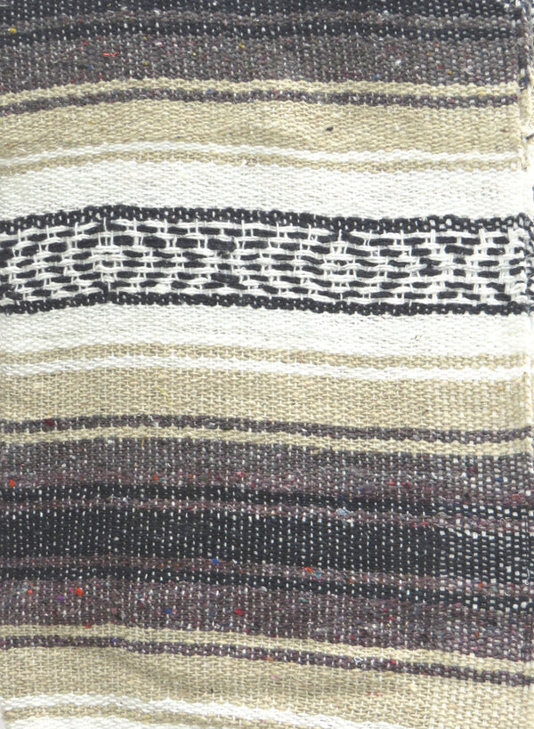 Brown beige falsa blanket