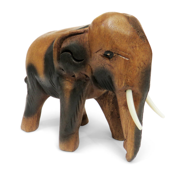 Medium Wooden Elephant